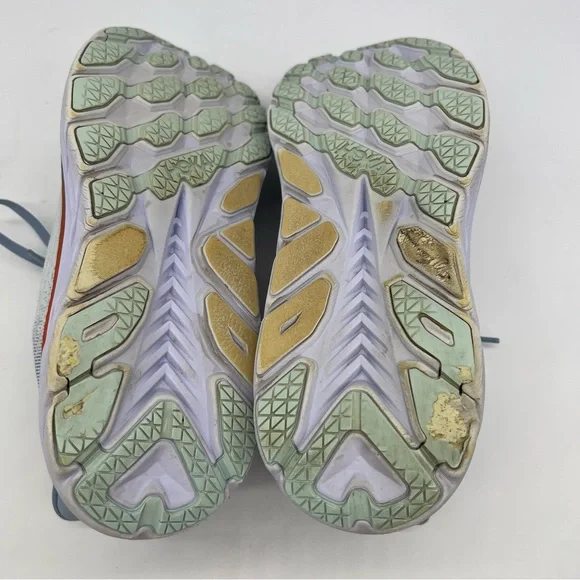 Hoka One Clifton Edge Light Blue Wonen Sneakers Size 8.5B - Picture 13 of 16